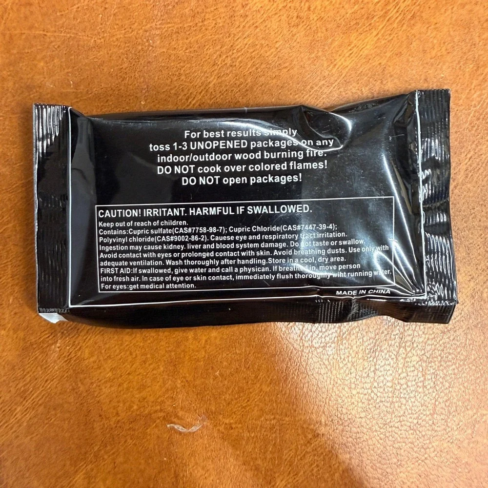 Pack of 43 Magical Flame‎ Campfire Color Changing Packets 30g For Indoor/Outdoor